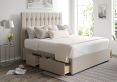 Rylee Classic 4 Drw Continental Trebla Stone Headboard and Base Only