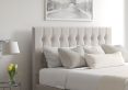 Rylee Ottoman Single Arran Natural Headboard & Base