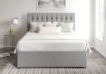 Rylee Ottoman Super King Size Arran Pebble Headboard & Base