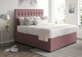 Rylee Ottoman Gatsby Rose Headboard and Base Only