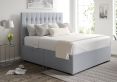 Rylee Ottoman Single Gouache Eau De Nil Headboard & Base