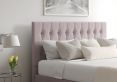 Rylee Classic 4 Drw Continental Gouache Raspberry Headboard and Base Only