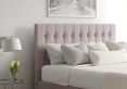 Rylee Ottoman Single Gouache Raspberry Headboard & Base