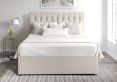 Rylee Ottoman Single Trebla Flax Headboard & Base