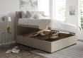 Rylee Ottoman Single Trebla Stone Headboard & Base