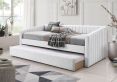 Sanderson Cream Upholstered Day Bed Including Underbed