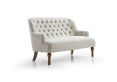 Santorini Natural Cream 2 Seater Sofa