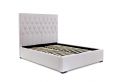 Savoy Stone Upholstered Ottoman Storage King Size Bed Frame Only