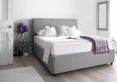 Serenity Upholstered Ottoman Storage Bed - Cool Grey