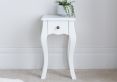 Sienna White Rattan Bedside Only