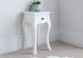 Sienna White Rattan Bedside Only