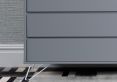 Sofia 4 Drawer Chest Harbour Mist With White Feet