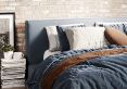 Aldeburgh Ink Blue Double Upholstered Bed Frame