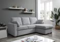 Sol Light Grey Ottoman Sofa Bed