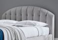 Sofia Grey Velvet Upholstered Ottoman Storage Bed Frame