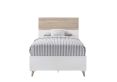 Stockholm White Single Bed Frame Only