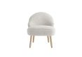 Norfolk White Upholstered Accent Chair