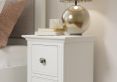 Tilly White 2Drw Bedside Cabinet Only