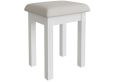 Tilly White Dressing Table Stool Only