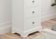 Tilly White 5Drw Narrow Chest Only