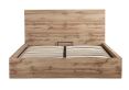 Chicago Industrial Oak Ottoman Storage Bed - King Size Ottoman Only