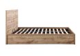 Chicago Industrial Oak Ottoman Storage Bed - King Size Ottoman Only