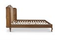 Montpellier Winged Rattan Oak King Size Bed Frame