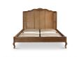 Montpellier Winged Rattan Oak King Size Bed Frame