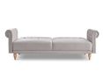 Chesterfield Natural Upholstered Sofa Bed