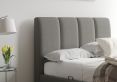 Copenhagen Upholstered Ottoman TV Bed Foley Grey - King Size Bed Frame Only