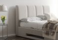 Copenhagen Upholstered Ottoman TV Bed - Shell