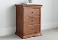 Toulon Mahogany 3 Drawer Bedside Only