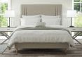 Faith Trebla Flax Super King Size Classic Shallow Base and Headboard