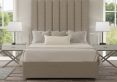 Esme Classic Non Storage Trebla Flax Double Base and Headboard