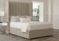 Lola Classic Non Storage Trebla Flax King Size Base and Headboard