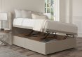 Mabel Ottoman Super King Size Trebla Flax Headboard & Base