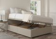 Quinn Ottoman Super King Size Trebla Flax Headboard & Base