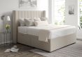 Aurelia Ottoman Super King Size Trebla Flax Headboard & Base