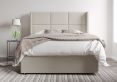 Jane Ottoman Double Trebla Flax Headboard & Base Only