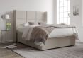 Jane Ottoman Double Trebla Flax Headboard & Base Only