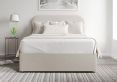 Makayla Classic Non Storage Trebla Flax Double Base and Headboard Only