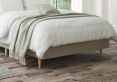 Faith Trebla Stone Double Classic Shallow Base and Headboard