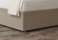 Mabel Ottoman King Size Trebla Stone Headboard & Base