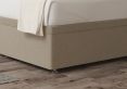 Quinn Ottoman King Size Trebla Stone Headboard & Base