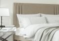 Faith Trebla Stone Double Classic Shallow Base and Headboard