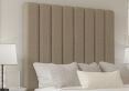 Esme Classic Non Storage Trebla Stone Super King Size Base and Headboard