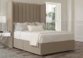 Lola Classic Non Storage Trebla Stone Super King Size Base and Headboard