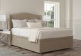 Mabel Ottoman Double Trebla Stone Headboard & Base