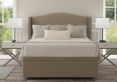 Mabel Ottoman King Size Trebla Stone Headboard & Base