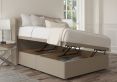 Mabel Ottoman Super King Size Trebla Stone Headboard & Base